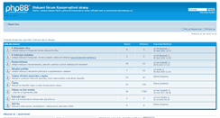 Desktop Screenshot of forum.konzervativnistrana.cz