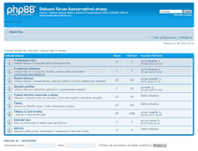 Tablet Screenshot of forum.konzervativnistrana.cz